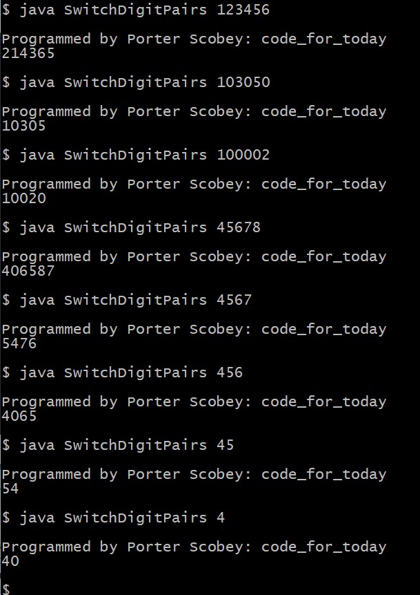 SwitchDigitPairs screenshot